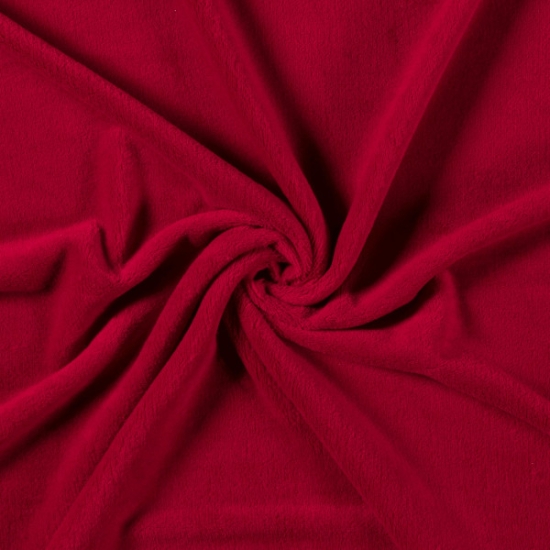 wellnessfleece uni in rot