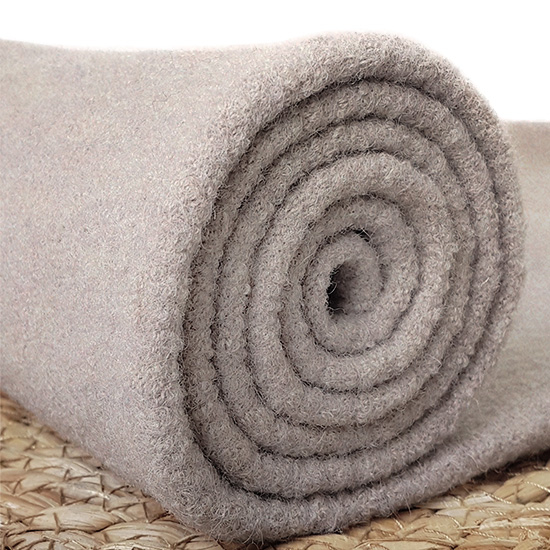 Walkloden Naomi in Hellem Sand-Melange