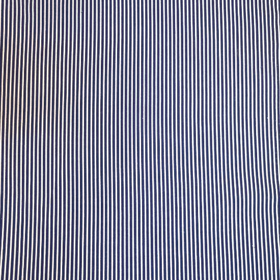 Baumwollstoff Streifen Marine
