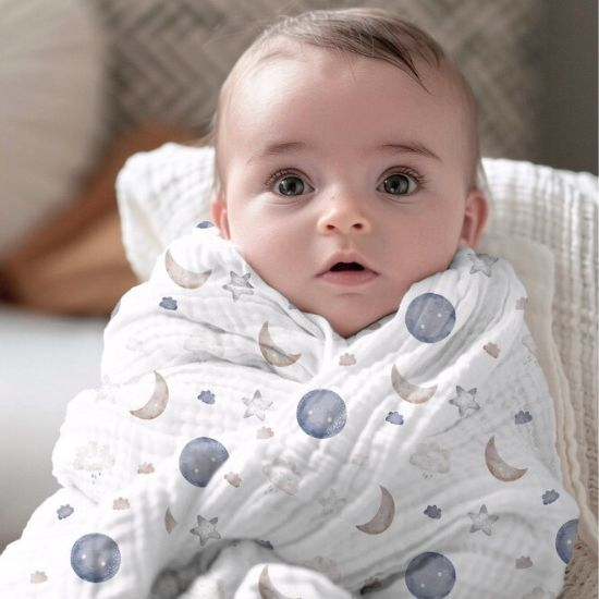 Musselin Traumhimmel Offwhite