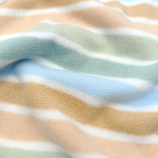 Weicher wärmender Fleece in sanften Pastellfarben