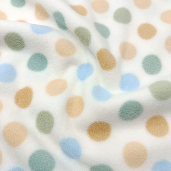 Weicher wärmender Fleece in sanften Pastellfarben