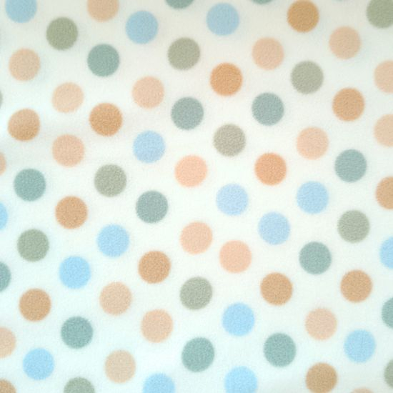 Weicher wärmender Fleece in sanften Pastellfarben