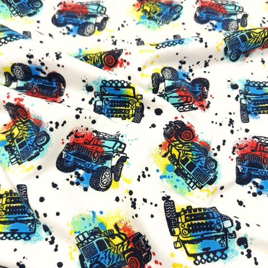 Jersey Offroad Jeep Weiss