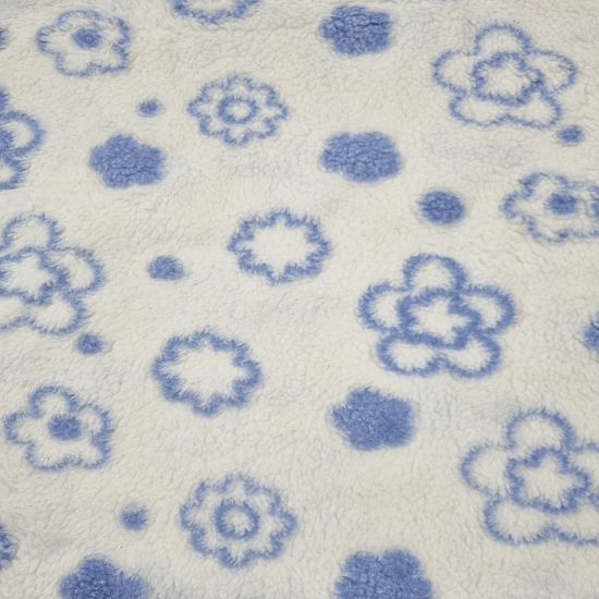 Teddystoff aus Wollanteil