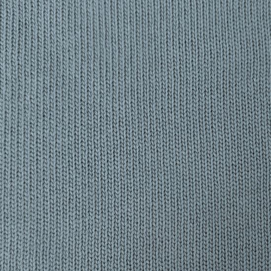 Weicher kuscheliger Baumwoll-Strickstoff in Petrolblau