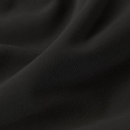 Robuster Baumwoll-Samt in Schwarz
