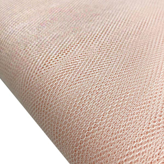 tuellstoff uni in puderrosa