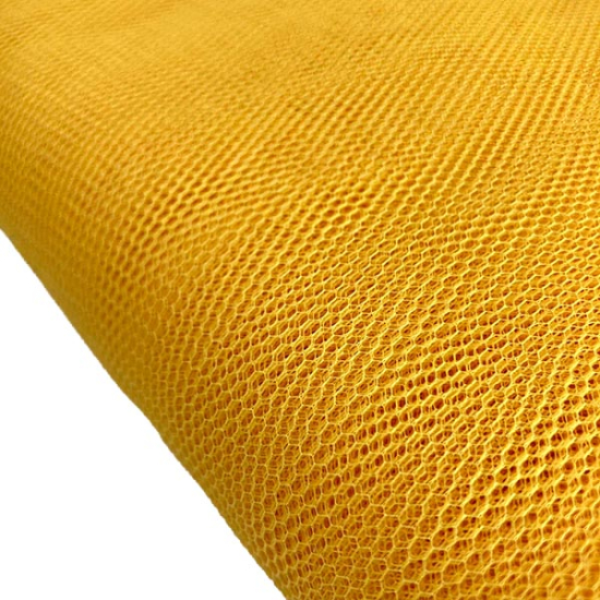 tuellstoff uni in senfgelb