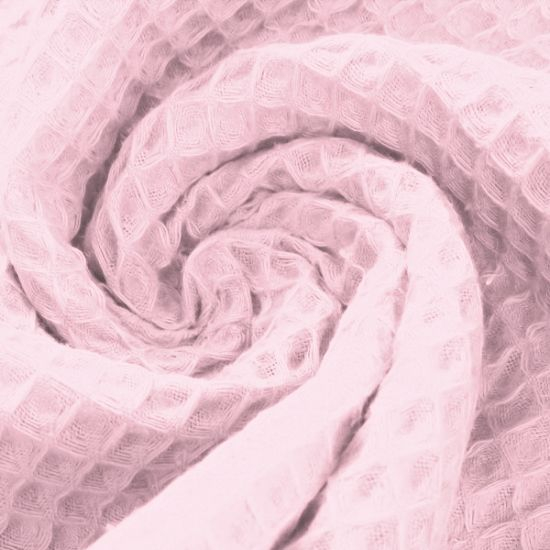 waffelpique in rosa
