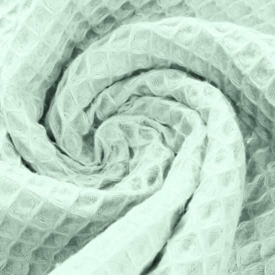 waffelpique in mint