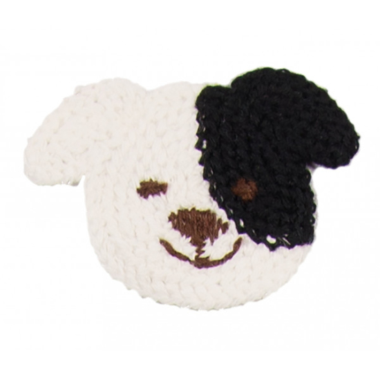 Baumwollpatch mit niedlichen Hundemotiven