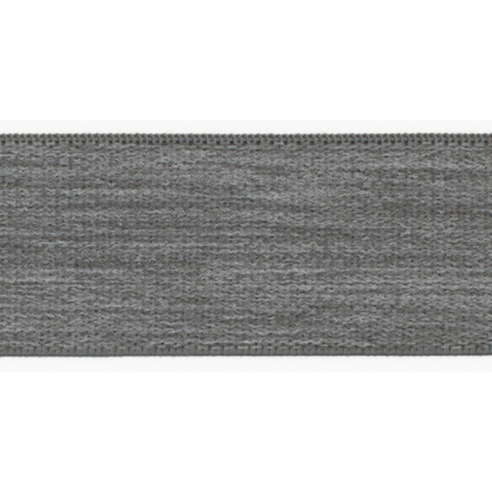 elastisches Gummiband mit einer breite von 25mm-50mm in hellgrau melange gemustert