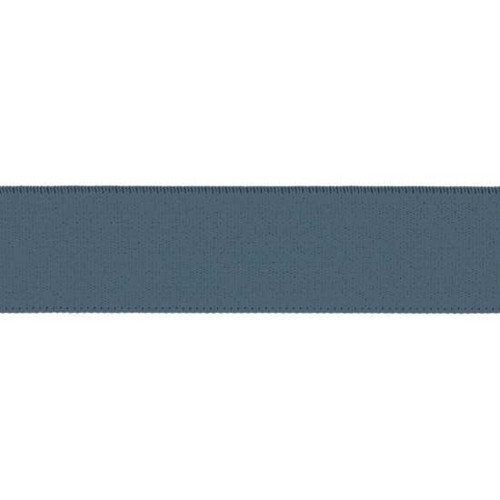 elastisches Gummiband mit einer breite von 25mm-50mm in jeansblau gemustert