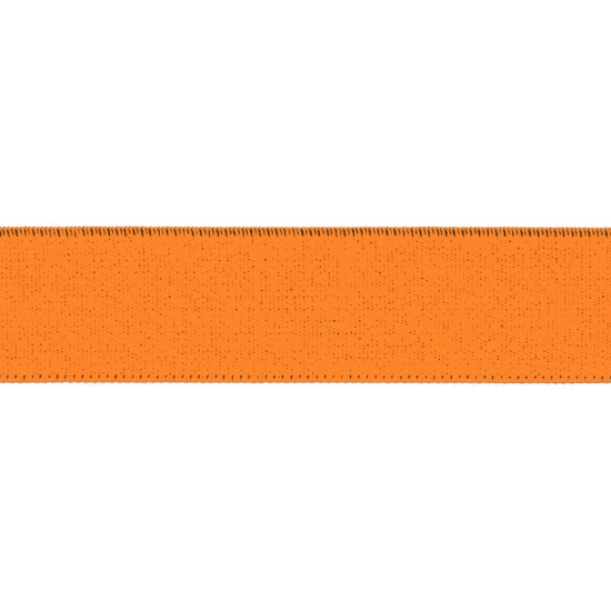 elastisches Gummiband mit einer breite von 25mm-50mm in neonorange gemustert