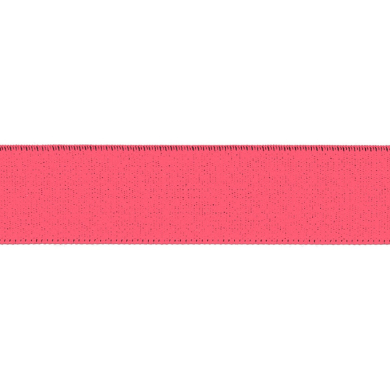 elastisches Gummiband mit einer breite von 25mm-50mm in neonpink gemustert