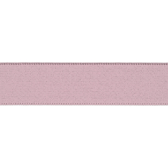 elastisches Gummiband mit einer breite von 25mm-50mm in rosa gemustert