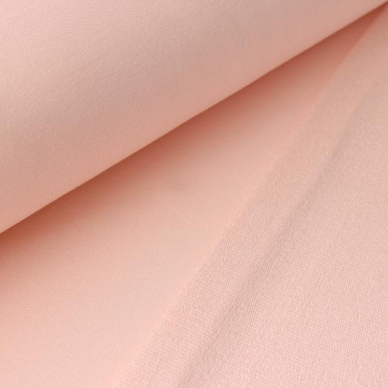 french terry uni in hellen pastellrosa