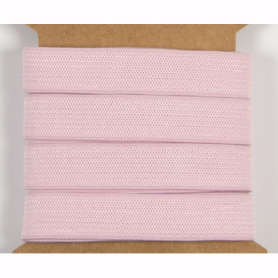 elastisches gummiband mit einer breite von 15mm in rosa