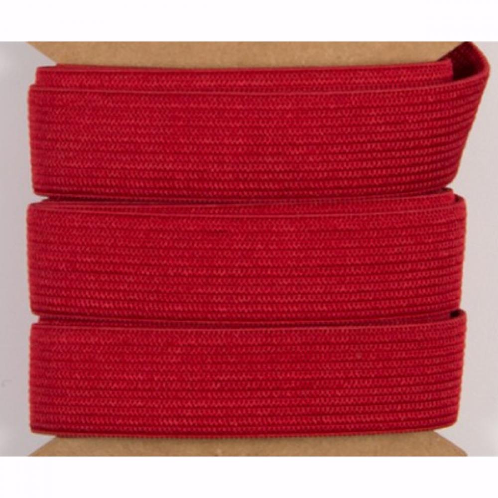 elastisches gummiband mit einer breite von 20mm in rot