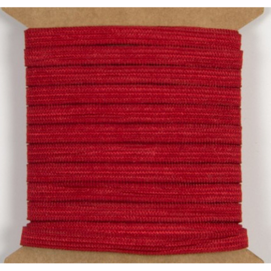 elastisches gummiband mit einer breite von 5mm in rot