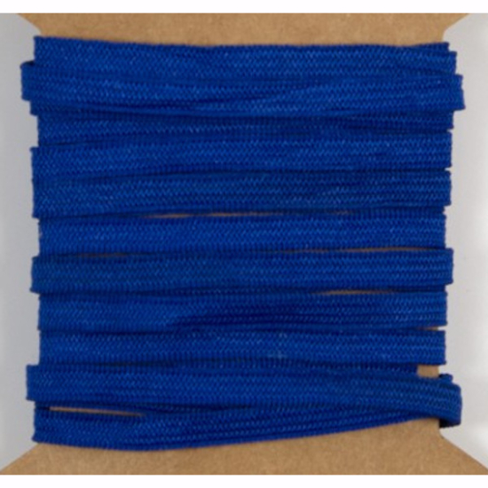 elastisches gummiband mit einer breite von 5mm in royalblau