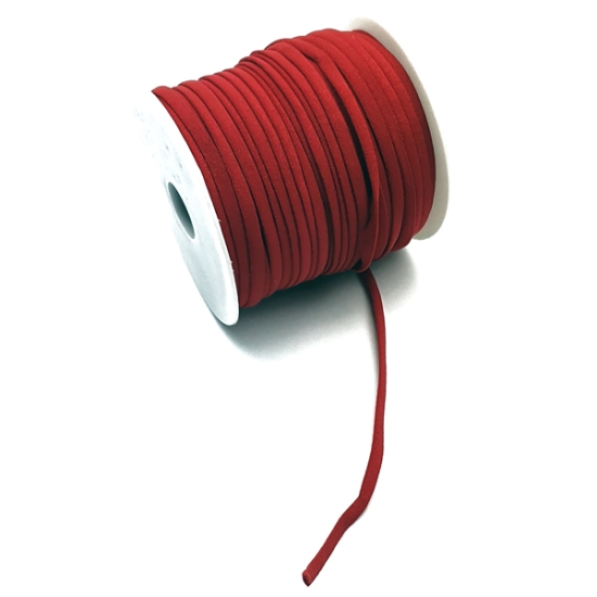 spaghettiband mit einer breite von ca. 4mm in rot