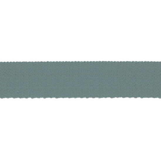 Gurtband mit einer Breite von 25mm oder 40mm in jadeblau unifarben