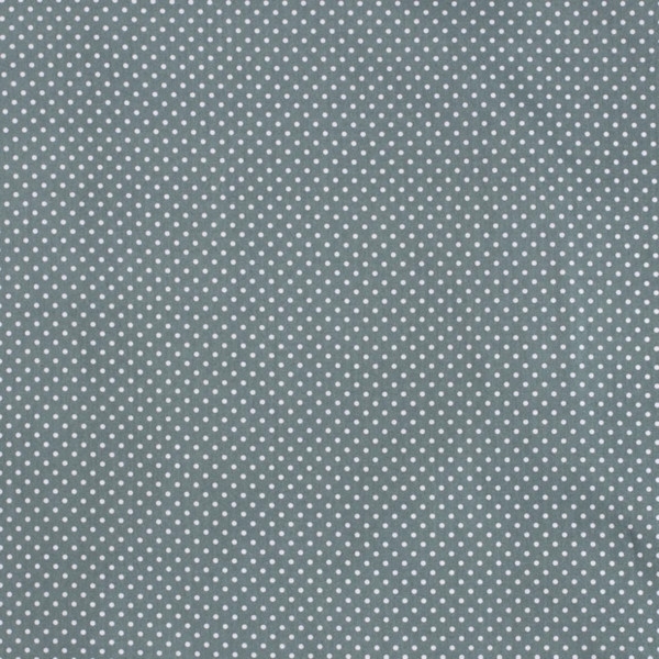 Baumwollstoff in Jade mit verschiedenen Mustern.