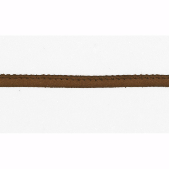 Kunstlederkordel mit einem Durchmesser von 6mm in sand