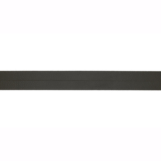 Kunstlederschrägband in schwarz gemustert