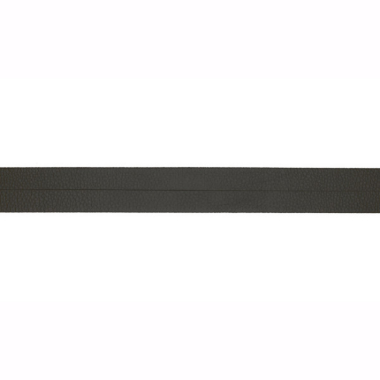 Kunstlederschrägband in schwarz gemustert