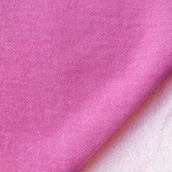 Lammfleece aus 100% Baumwolle in pink