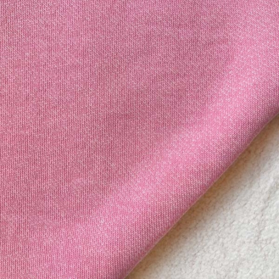 Lammfleece aus 100% Baumwolle in rosa