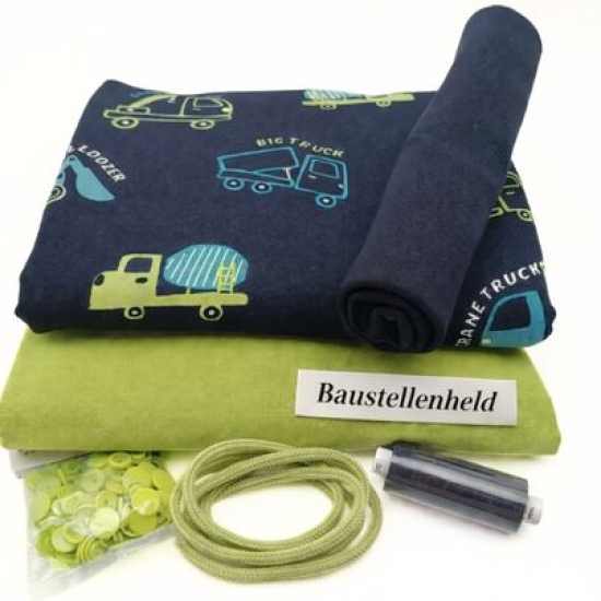 Süßes Nähschatzpaket Baustellenheld