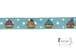 Satinband - Cupcakes - Mint