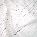 Jersey Willd Stripes Ecru