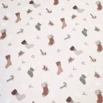 Bio-Baumwollstoff Nikolausstiefel