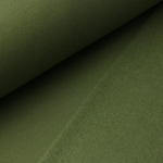 French Terry Brushed - Olivgrün